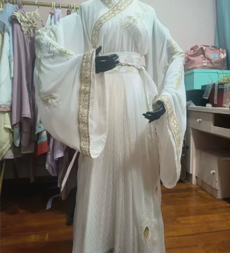 出都城南庄汉服L码，因为工作原因没时间穿了...