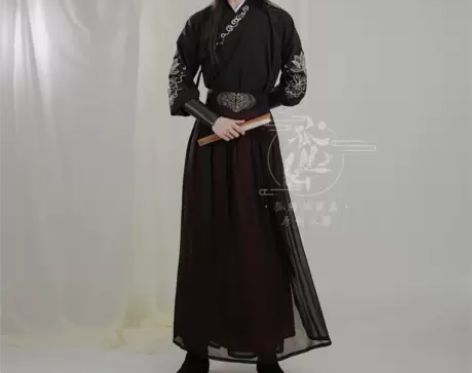 孤鲤原创汉服【朝歌】男女春夏侠客帅气酷非古...