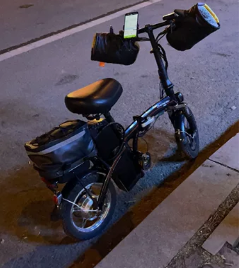 正步牌代驾折叠电动车 27A 能跑70公里...