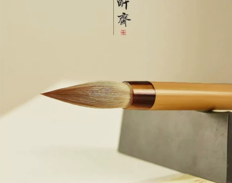 狼羊兼毫毛笔专业级套装中楷国画高档湖笔中号...