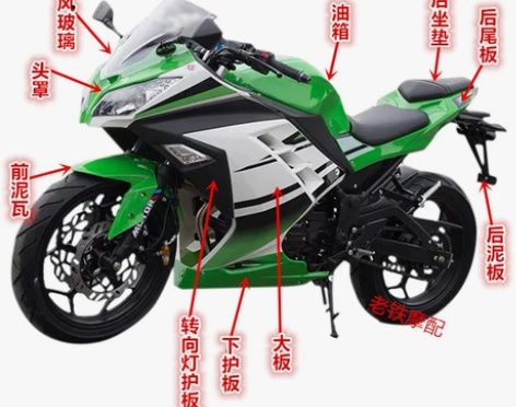 国产小忍者外壳/R3V6/川崎/战隼350...