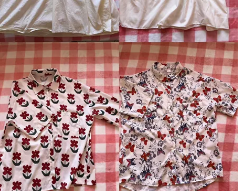 女大学生闲置衣服 身高163 体重55 可...