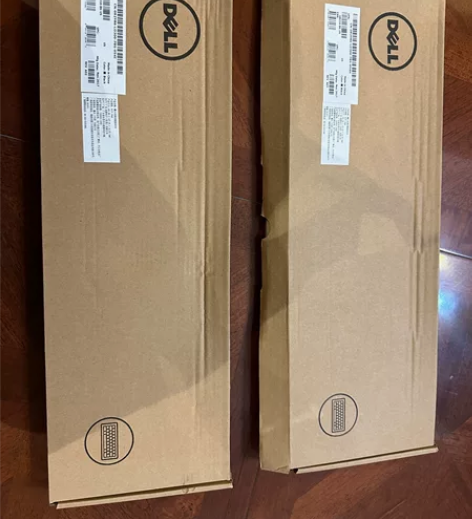 全新DELL戴尔kb216有线usb接口键...