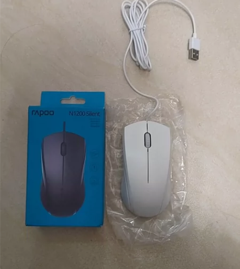 雷柏（Rapoo） N1200 有线鼠标 ...