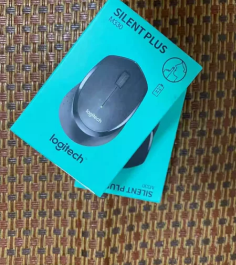 【全新未拆封】罗技M330无线鼠标静音鼠标...