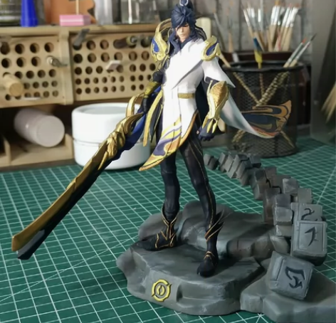 王者荣耀－李信－一念神魔手办模型 需预定排...