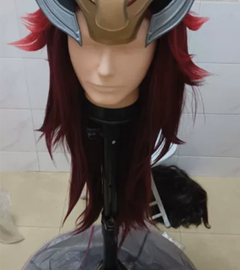 出 白虎志cos 面包家的m码,造型假发...