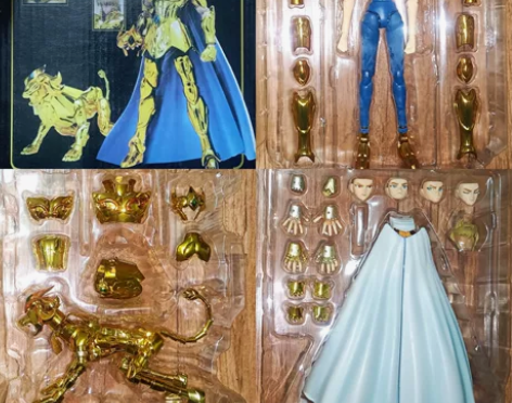 国产圣衣神话狮子座艾欧里亚射手座艾欧洛斯黄...