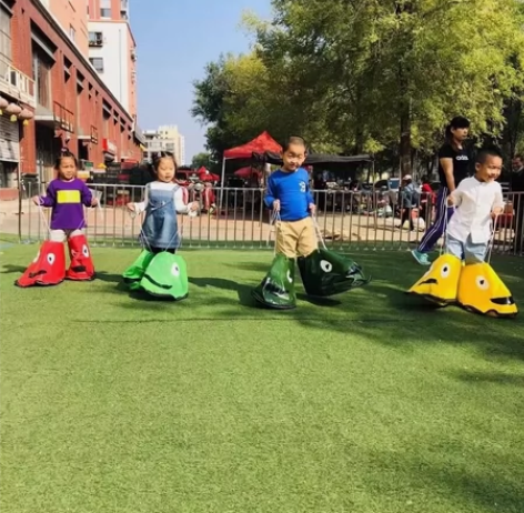 趣味运动会器材快乐大脚鞋大脚丫亲子游戏幼儿...