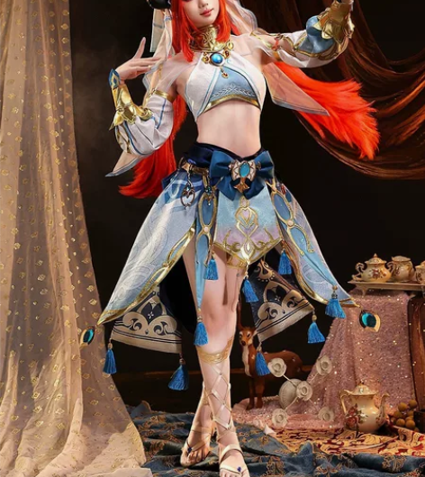 原神三分妄想妮露cos服大全套 s码只穿过...