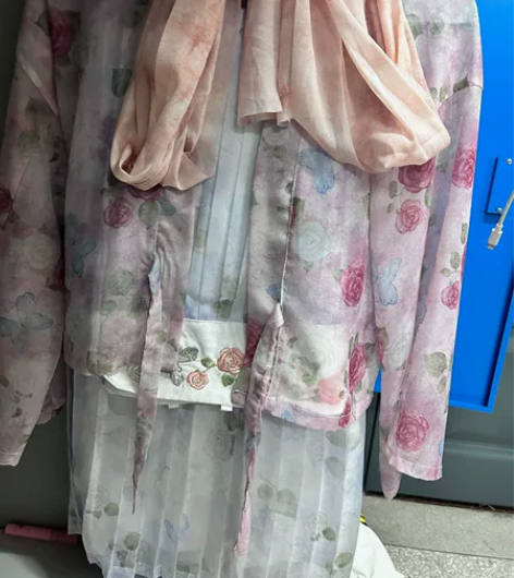 出与君赋原创汉服 玫瑰庄园L码三件套 仅试...