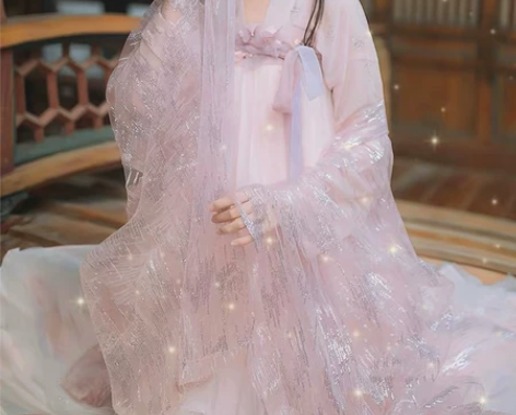 汉尚华莲鲛人泪，传统汉服女齐胸襦裙大袖衫超...