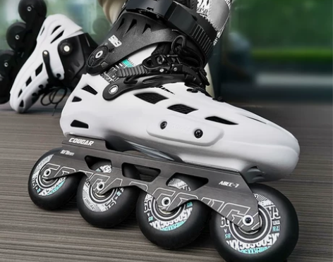 美洲狮溜冰鞋男直排轮滑鞋成人女大学生专业旱...