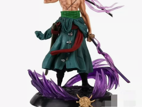 海贼王手办梦幻索隆双头雕GK小号梦幻三刀流...