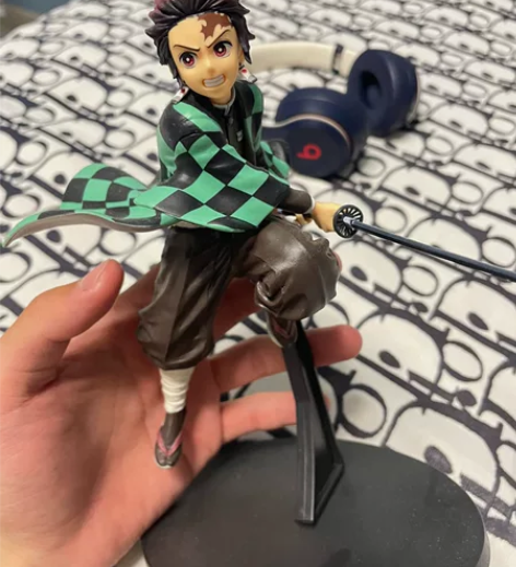 鬼灭之刃炭治郎手办万代正版全新无磨损 感兴...