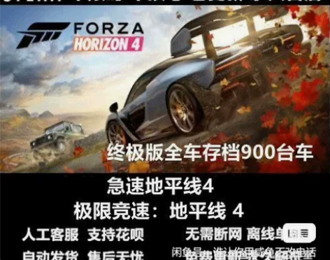 极限竞速地平线4 5  PC正版 stea...