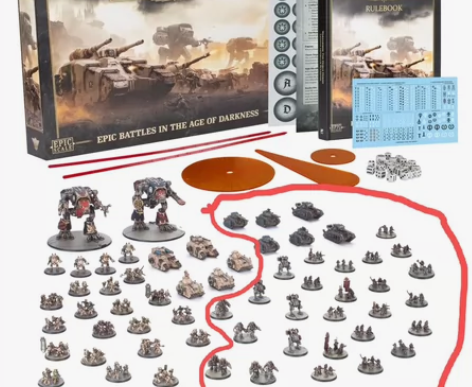 战锤30k epic 太阳军侧 全新板件 ...