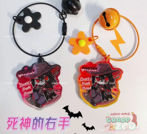 new*【Ghost同人彩窗挂坠】死神的右...