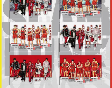 灌篮高手立牌组合樱木花道流川枫赤木三井宫城...