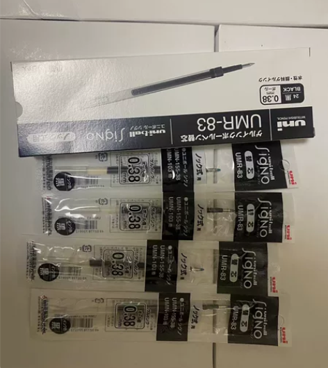 【半价出】K6版本uni/三菱笔芯（10支...