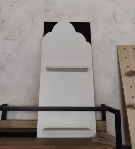 创意云朵造型置物架 化妆品收纳架 桌面杂物...