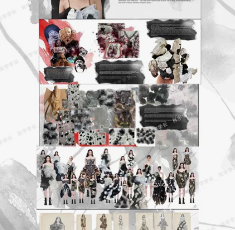 留学作品集排版 排版/润色专业方向： 产品...