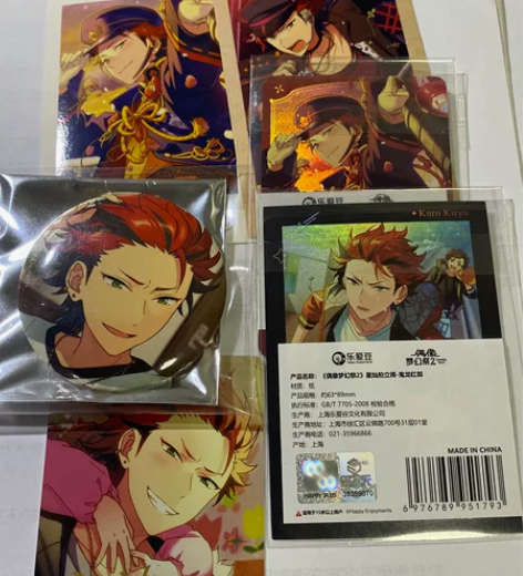 出 偶像梦幻祭es 鬼龙红郎set 通贩圆...