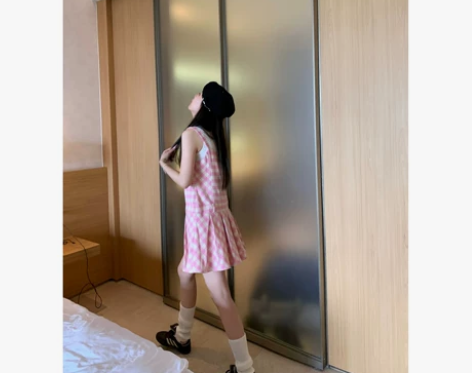 ASHENONLINE 蜜桃奶昔 少女粉格...