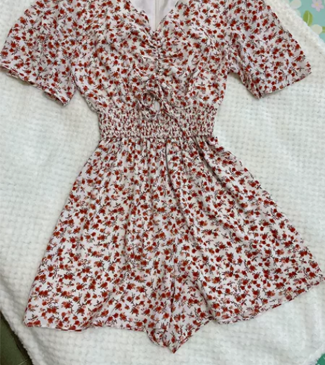 Vero Moda 收腰连衣短裤  S码 ...