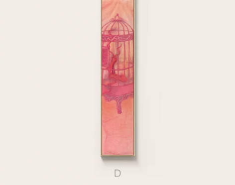 仟象映画 现代简约多联客厅装饰画 玄关竖版...