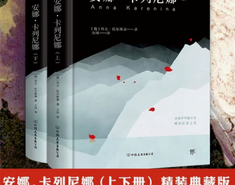 安娜卡列尼娜上下册列夫托尔斯泰著原版原著名...
