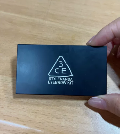 【官方正品】3CE立体双色眉粉女+黑棕色控...