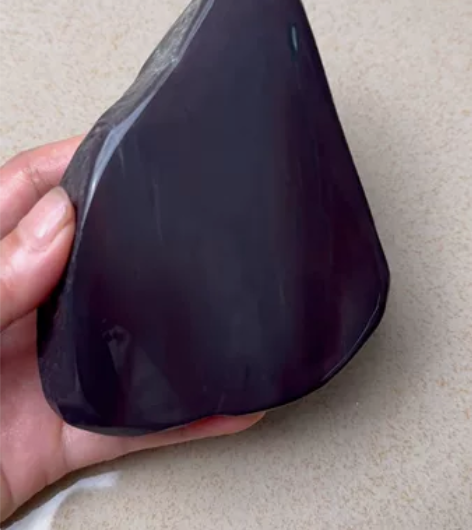 端砚坑仔岩原石料 规格10.5x7x2.2...