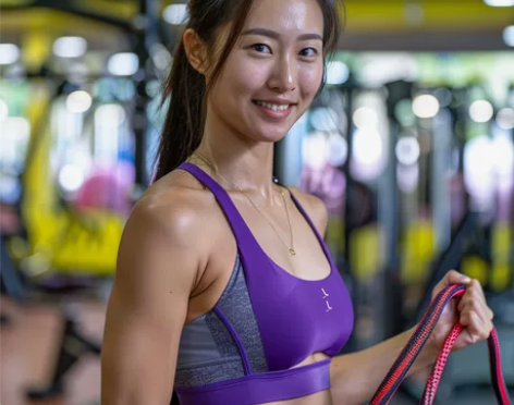 跳绳减肥男女运动健身负重儿童小学训练绳轴承...