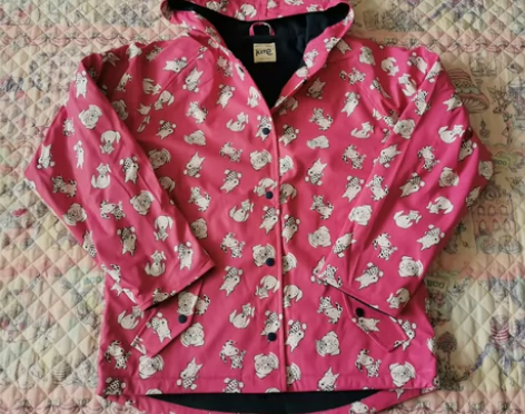 kite防风防水加绒外套风衣140码全新没...