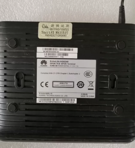 华为宽带猫／光猫，网络终端路由器， 感兴趣...
