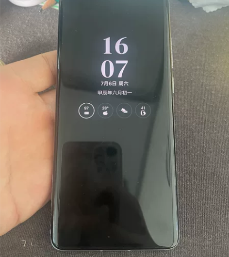 魅族18,8+128,蓝色,屏幕有点烧屏,...