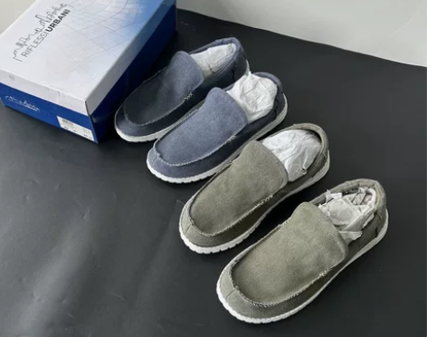 尾单捡漏！全新大码男士帆布鞋出口休闲鞋外穿...