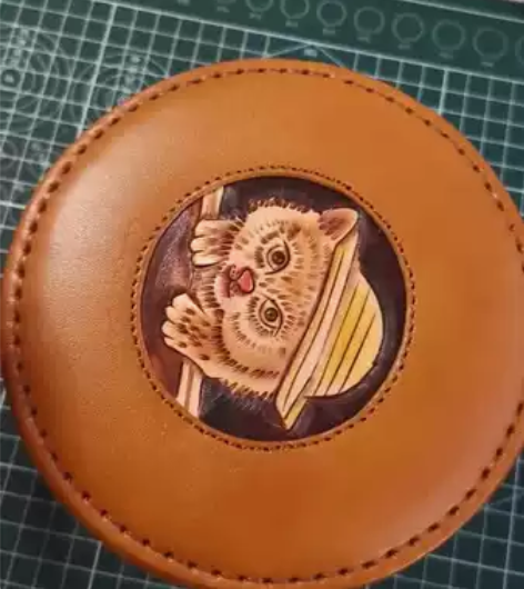 植鞣皮,皮雕,网红,礼品,首饰盒子 植鞣皮...