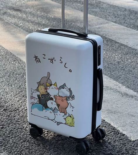 悦飞拉杆行李箱24寸（图案随机）出游必备拉...