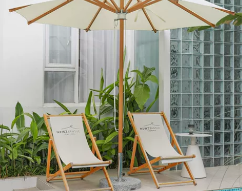 户外遮阳伞中柱伞庭院伞摆摊大型太阳伞咖啡厅...