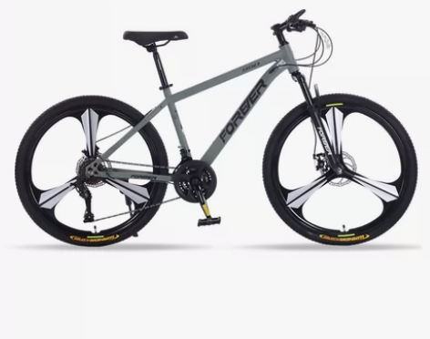 24寸21速永久山地自行车成年人男女学生变...