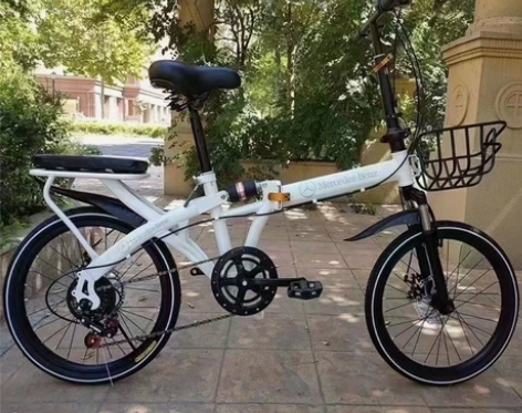 挥泪大甩】20寸奔驰折叠变速自行车 车身为...