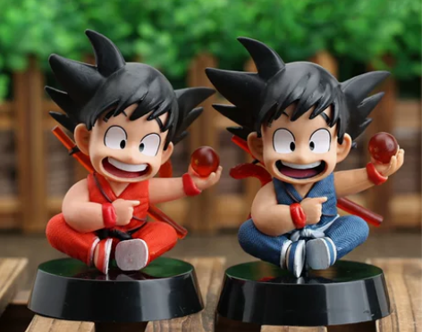 七龙珠拿龙珠坐姿孙悟空筋斗云公仔手办PVC...