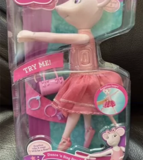 芭蕾舞鼠安吉丽娜美泰绝版老货 感兴趣的话点...