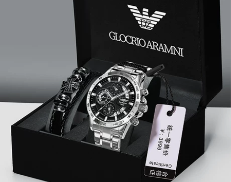 名牌手表男士机械表学生瑞士商务大表盘钢带十...