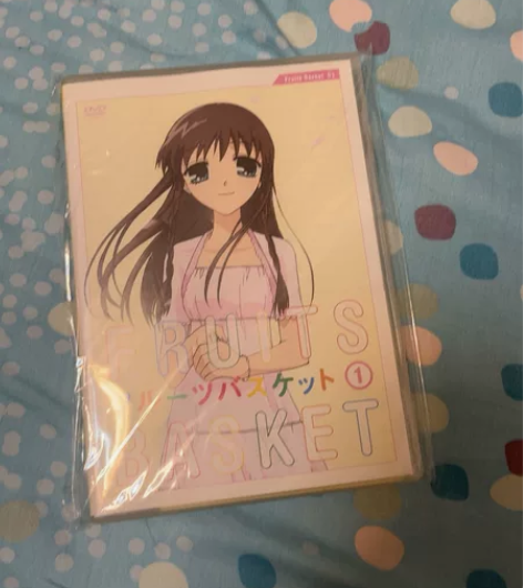 水果篮子  dvd 第一盘  正版。纸片 ...