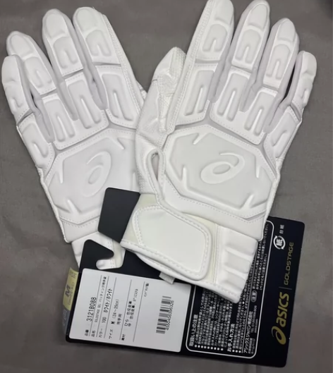 亚瑟士asics日本限定骨节立体白色手套 ...
