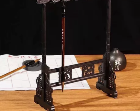 全新包邮！！毛笔架笔架毛笔挂简约书房摆件 ...