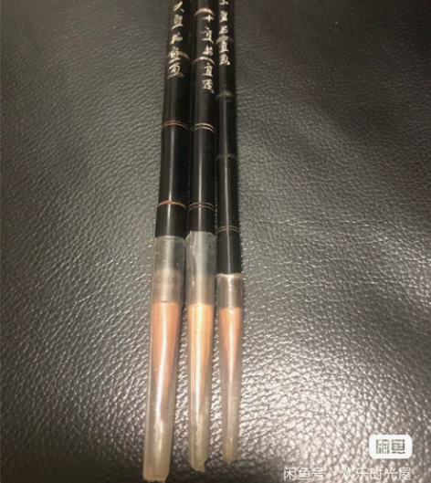 老毛笔，宜书宜画，大中小三支合售，老库存商...